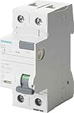 Pôles = 2 Siemens SENTRON – Interrupteur différentiel 5sv 70 mm classe – a 2 pôles 80 A 100 mA