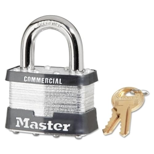 Master Lock, 5KA A383 Padlock Keyed Alike Laminated Steel (6 Pack)