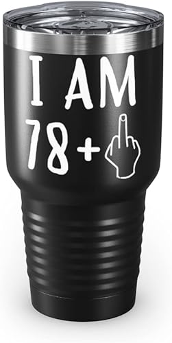 Miniatura 10 de I Am 78 Plus 1 divertido regalo de cumpleaños 79 para mujeres y hombres que cumplen 79 años de edad, taza de café, idea de fiesta de broma como una