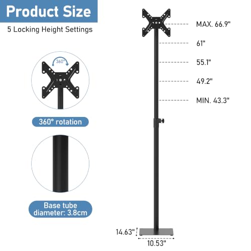 Baoz 360° Rotation Monitor Floor T...
