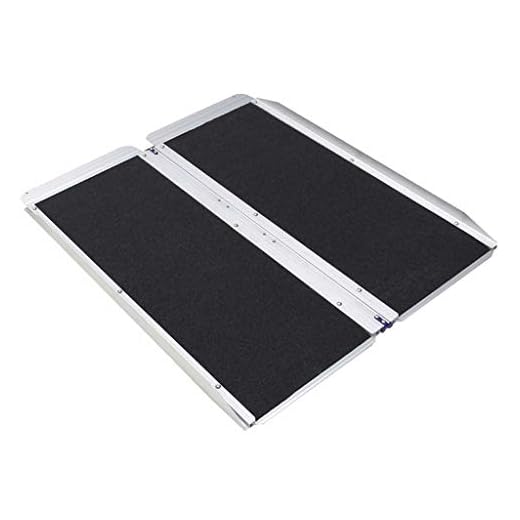 Portable Mobility Ramps, Folding Suitcase Ramp for Wheelchairs or Scooters Mobility Scooter Motorbie Dog Friendly Ramp