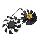 ventilateur LEOTNNDQ Lot de 2 Ventilateurs 12 V 0,55 A 94 mm 28 x 28 x 28 x 28 mm 5 Broches for Carte Graphique GTX780 GTX780TI R9 280X 290X