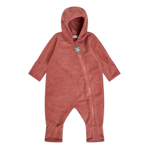 Sterntaler Baby-Mädchen Overall, Hellrot Mel, 80