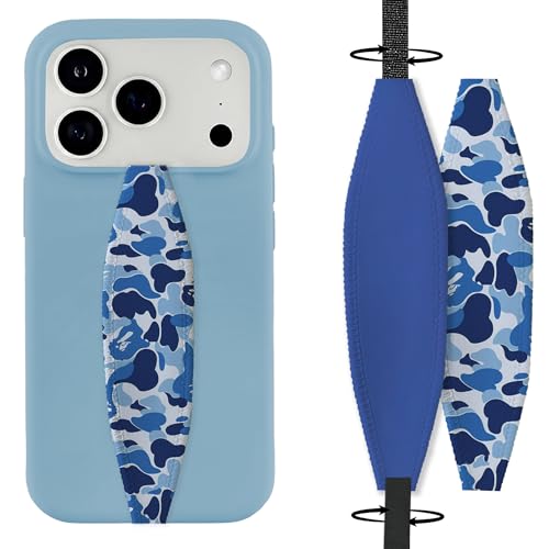 Sangle universelle pour téléphone portable bleu voyages et selfies