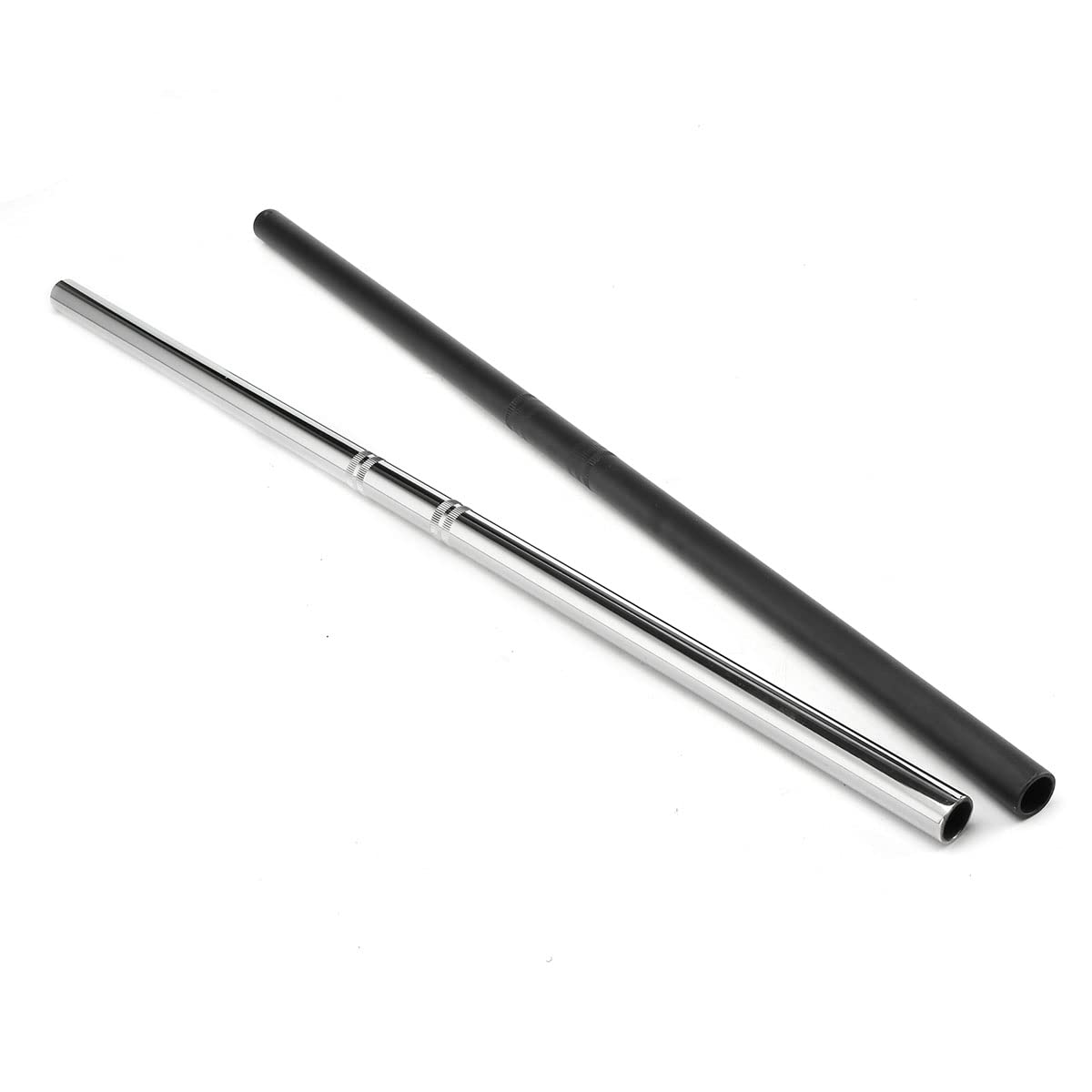 YONGYAO Manubrio da Moto da 7/8 di Pollice 22mm per Suzuki/Honda/Yamaha/Harley Universale-Cromo