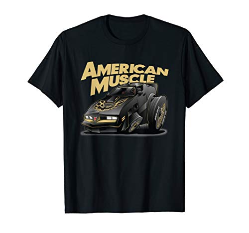 American Muscle Hot Rod 400 Firebird Custom Car T-Shirt