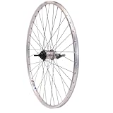 Vuelta Fahrradfelge Hinterrad 28 Zoll inkl. Nexus SG3C41A2078, 3 Gang Rüktritt-/Felgenbremse - Made in Germany Hinterrad Silber, 622x19C Hohlkammer-Felgen Fahrrad Rad