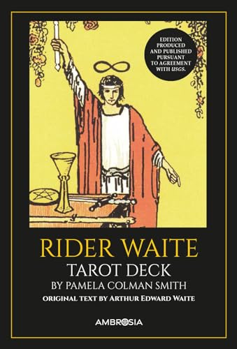 Rider Waite Tarot Deck. 78 Cards In 4 Colours. Ediz. Deluxe. Con Guida