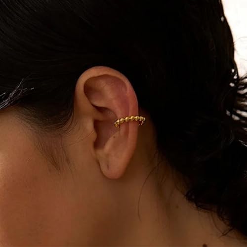 Image of Ear Cuffs Non Piercing Chunky Ear Cuff Earrings for Women Non Tarnish Clip on Cartilage Earrings Trendy Jewelry No Pierced Ears Fake Earring Set Fashion Accessories Jewelry Birthday Gifts