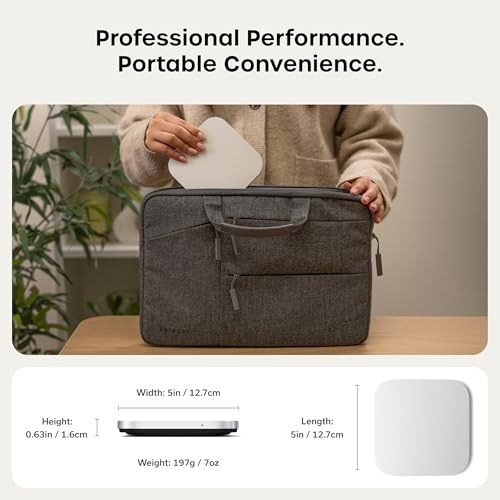 Image of Satechi USB4 NVMe SSD Enclosure for Mac mini M4, M.2 NVMe SSD Enclosure with up to 40Gbps, up to 8TB, for Sizes 2280 /2260 /2242 /2230mm, Compatible with Thunderbolt 5 /4, USB4 (SSD Not Included)