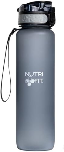 Miniatura 12 de Nutrifit Pink - Botella de agua motivacional motivacional (32 onzas) Rosa,Aqua,Azul y rosa,Transparente,Gris,Verde,Rosa Hot,Arco iris,Blanco y