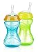 Nuby No-Spill Clik-It Flex Straw Cup, 12 Months Plus, Colors May Vary