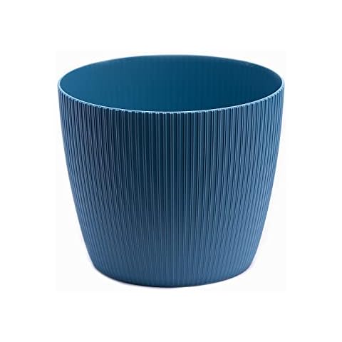 Home Garden Ornaments Navy Blue Plant Pot Cover