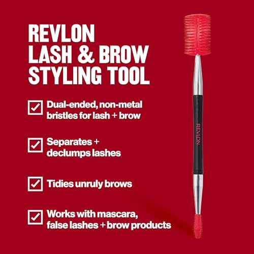 image for Revlon Lash & Brow Styling Tool, Dual Ended Eyelash Separator & Eyebro