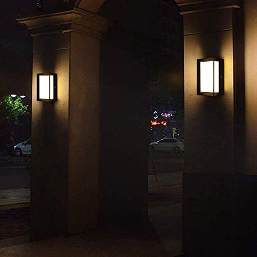 Lampe murale extérieure étanche LED en aluminium pour escalier et mur - 5
