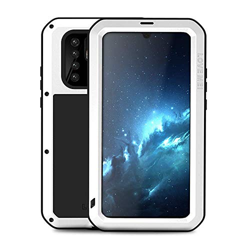 Bpowe, custodia protettiva rigida per Huawei P30 Pro, in alluminio e vetro Gorilla Glass, antiurto, militare, robusta, per Huawei P30 Pro Infradito colorati estivi, con finte perline