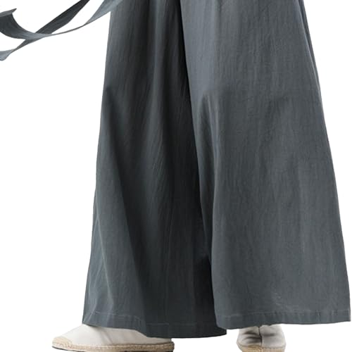 Pantalón holgado casual estilo japonés para hombre, talla Medium miniatura 6