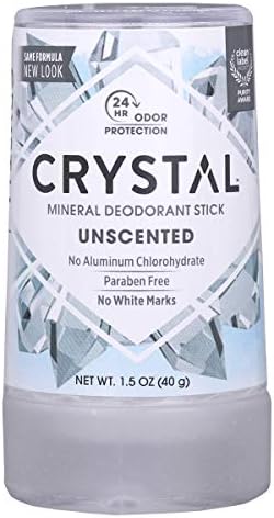 CRYSTAL Deodorant Mineral Deodorant Stick, Travel, 1.5 Ounce