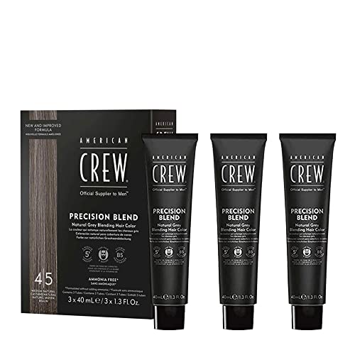 American Crew Precision Blend Natural 3x40ml 4/5 - koloryzacja włosów i broda