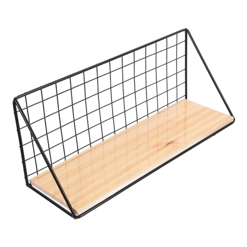 VALICLUD 1Pc Medium Wall Rack Multifunctional Decorative Shelf for Kitchen Bathroom Home Storage Easy to Clean with Strong Bearing Capacity Includes