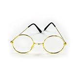 Oblique-Unique Brille Rund Oma Opa ohne Gläser Verkleiden Weihnachtsmann Nikolaus