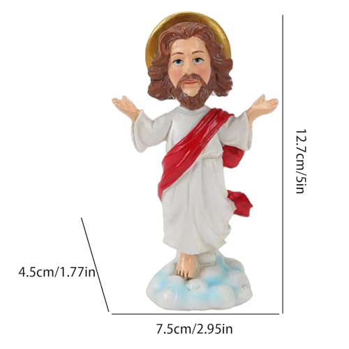 Statue religieuse en résine Jésus Christ pour décoration intérieure et maison