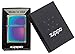 Zippo Classic Multi Color Pocket Lighter, No Logo