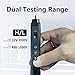 Voltage Tester Non Contact Voltage Detector Pen with Dual Range AC 12-1000V/48-1000V,Live Wire Tester with LCD Display Buzzer Alarm and Flashlight,Wire Breakpoint Finder