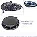 EHLTE 1 Pc for Vw Golf 5 6 7 GTI Plus R32 MK7 MK5 MK4 MK6 14735350 15387350 5GG941607A 89004031 15014500 15014600 Headlight Pulg LED Dust Cover Bulb Cap (AY1063Y-2)