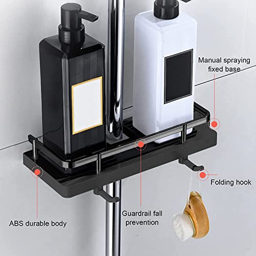 HeaHap Bastoni doccia, scaffale senza foratura