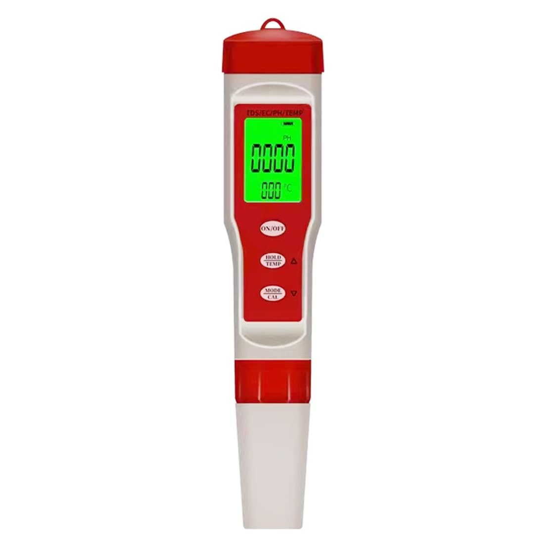 Ijsdnvjndx As Shown Digital 4 In 1 Water Quality Monitor Tester For Pools Drinking Water Aquariums- Ph Meter, Tds/Ec, Temperature Measurement