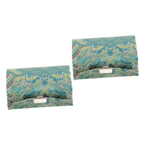 2 Pezzi Borsa Per Il Trucco Custodia Per Rossetto Organizzatore Per Kit Da Viaggio Stile Vintage Per Donna