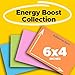 Post-it Super Sticky Notes, 8 Sticky Note Pads, 6 x 4 in., Ideal for Organization in Your Dorm, Home or Office, Energy Boost Collection