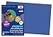 SunWorks Construction Paper, Dark Blue 50 per Pack