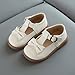 YWPENGCAI Toddler Girl Mary Jane Dress Shoes T-Strap Ballet Flats Beige