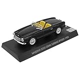 Maßstab: 1:43 DeAgostini Modellauto Typ Maserati 2000 Gran Turismo Spyder - 1955 (1:43) - schwarz