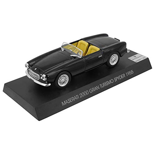 De Agostini Modelo de Coche en Miniatura Tipo para Maserati 2000 Gran Turismo Spyder - 1955 (1:43) - Negro