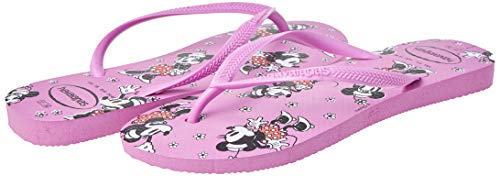 Chinelo Slim Disney, Havaianas, Feminino, Ice Pink, 37/38