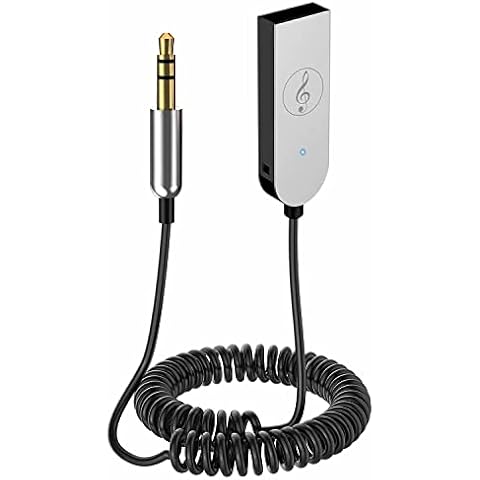 Bluetooth 5.0 AUX Adapter - Wireless Music Receiver - USB to 3.5MM Car AUX Jack Playing Music And Hands Free Calling Car Adapter Cover
