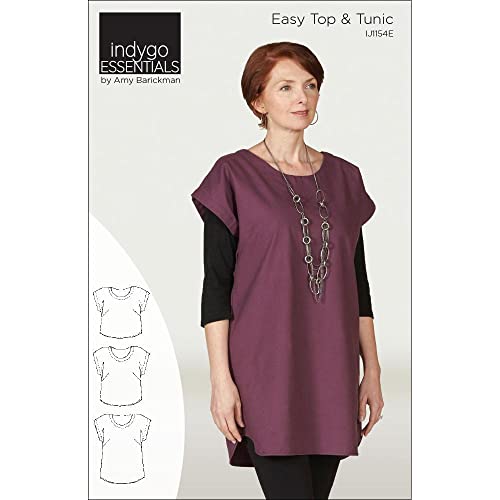 Indygo Junction Easy Top & Tunic Sewing Pattern #TOP12