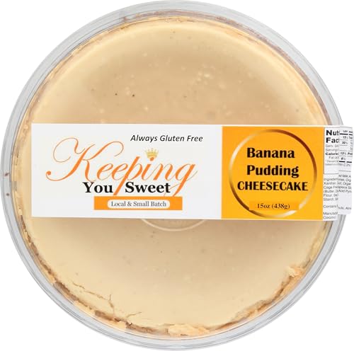 KEEPING YOU SWEET Banana Pudding Cheesecake 6 inch, 15 OZ