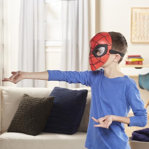 Marvel, Máscara Homem-Aranha Clássico, Vermelha e Preta