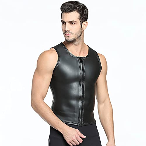 Combinaison de plongée en néoprène 2mm gilet et shorts élastiques pour hommes et femmes noir