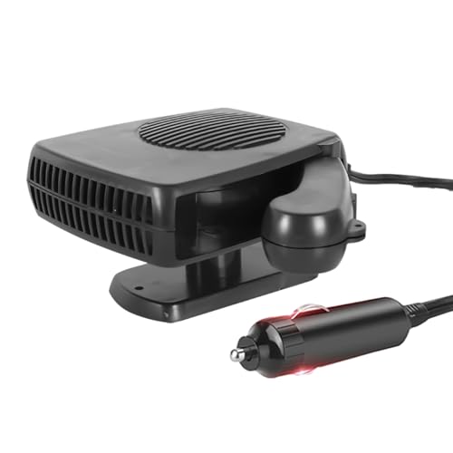 Désembueur de pare-brise portable 12V Riloer pour trajets hivernaux