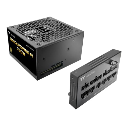 Image of Thermaltake Dockpower FI 750W ATX 3.1 Full Modular 80+ Gold Power Supply