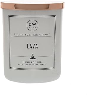 DW Home Hand Poured Richly Scented Lava Large Double Wick Candle, 15.1 oz