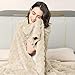 Aganear Blanket Queen Size - Fuzzy Cozy Soft Blanket for Couch, Sofa, Bed, Office, Decorative Present for All Seasons, Portable Throw Blankets for Couch, Sofa, Bed(90