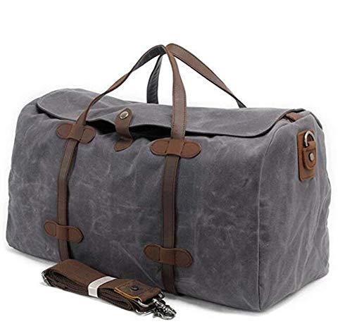 Gros Travel Tote 36liters Un Sac Sac de Toile imperméable ciré vol Grand Sac pour Les Hommes Cover