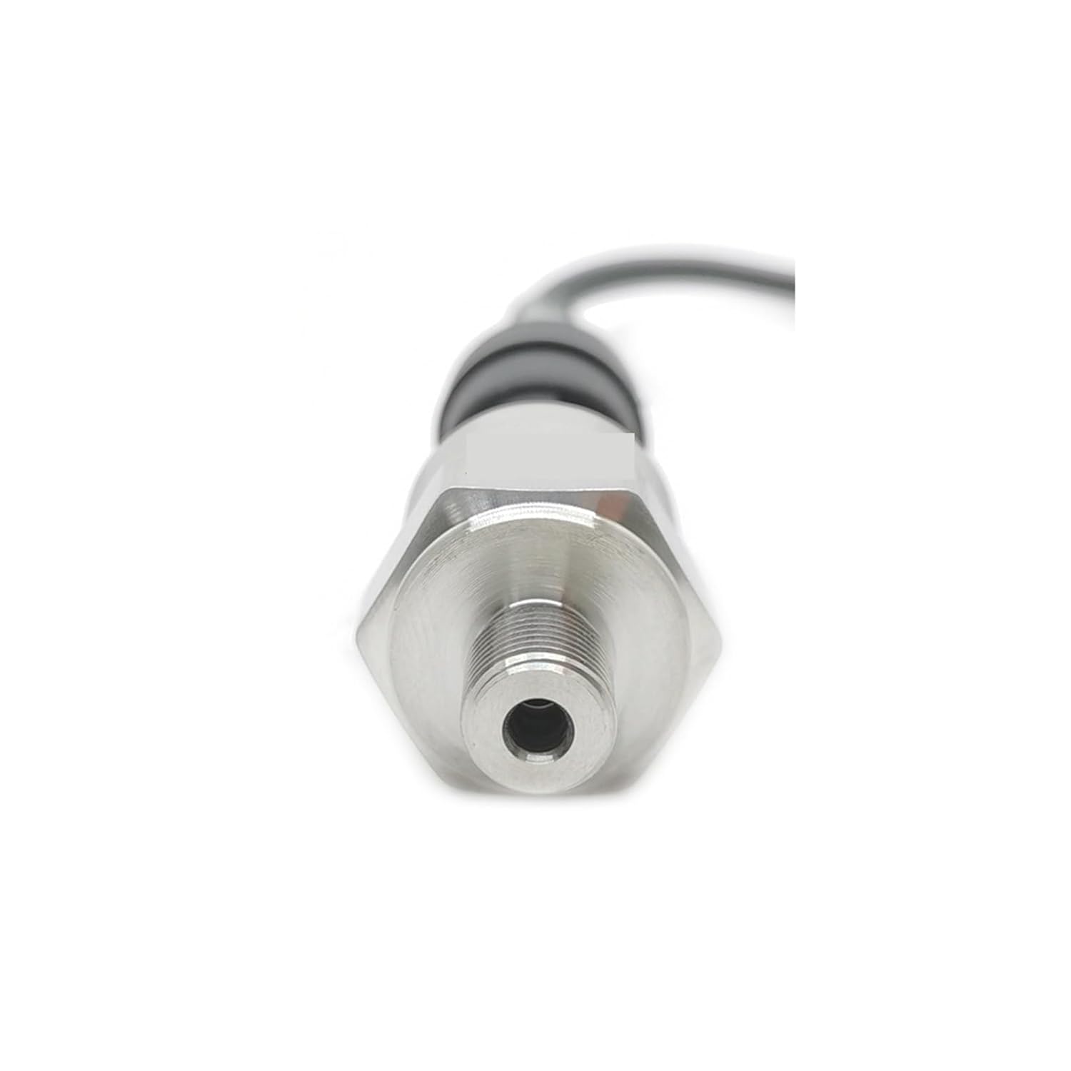 1pcs Water Oil Fuel Gas Air Pressure Transducer G1/8 5-12V 0.5-4.5V 0-600Bar Gauge Optional Stainless Steel Consumer Electronics(0-0.2Mpa)