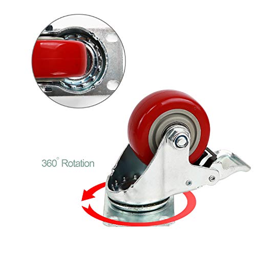 Ruedas fijas para muebles 14 Imagen adicional